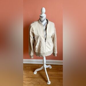 Anthropologie Women’s Cable Knit Zipper Jacket